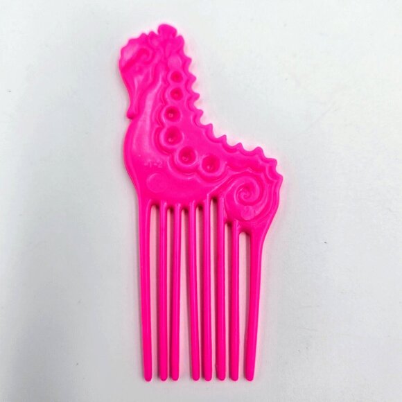 Barbie Island Fun Seahorse Comb Vintage Pink Replacement Toy Read - Picture 1 of 5